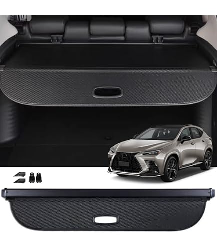 Amazon.com: VSIOK Car Retractable Rear Cargo Cover for Lexus NX